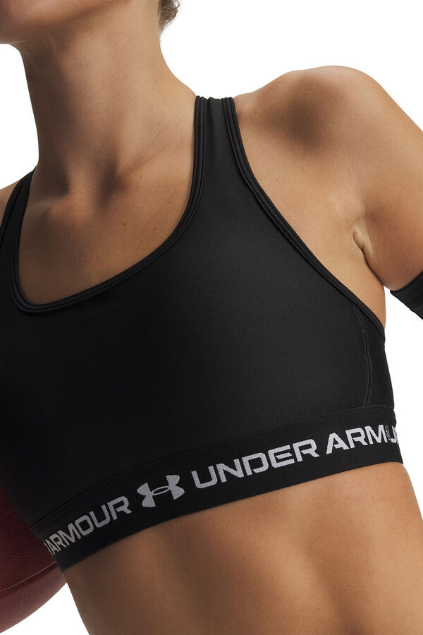 Under Armour Sujetador deportivo t&eacute;cnico negro
