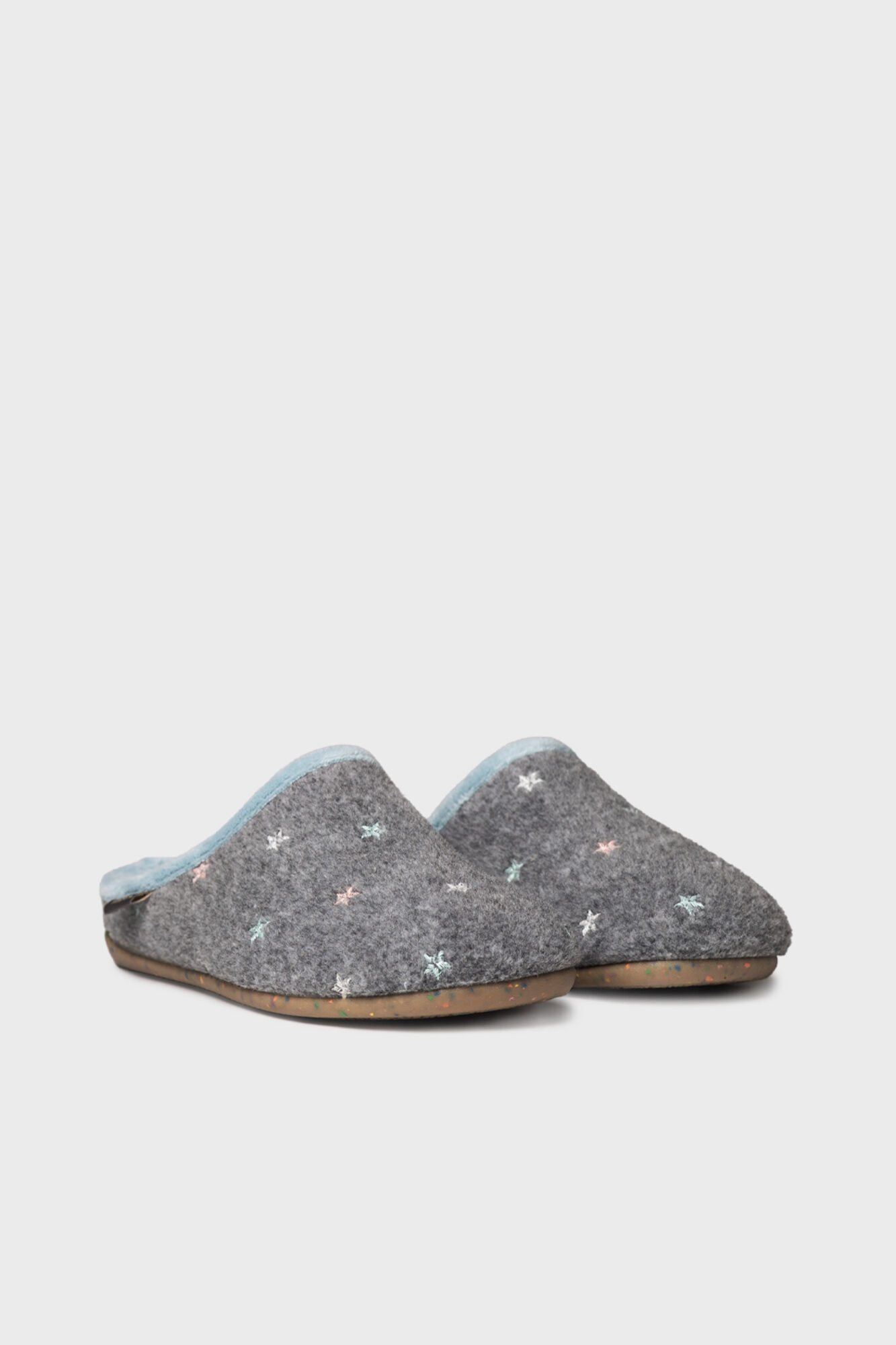 Toni Pons Chinelo tipo tamanco em feltro reciclado