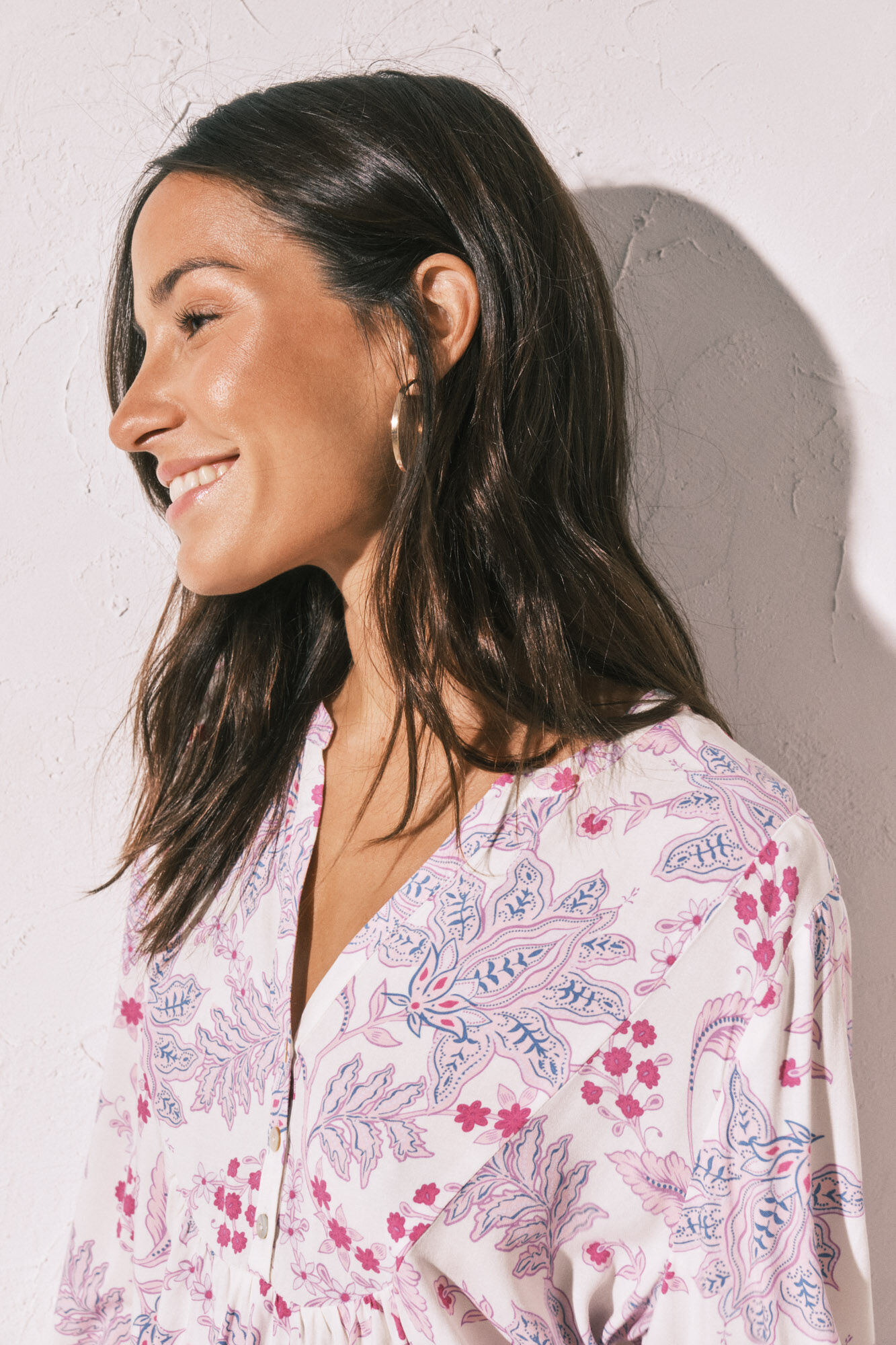 Women'secret Conjunto falda y camisola estampadas