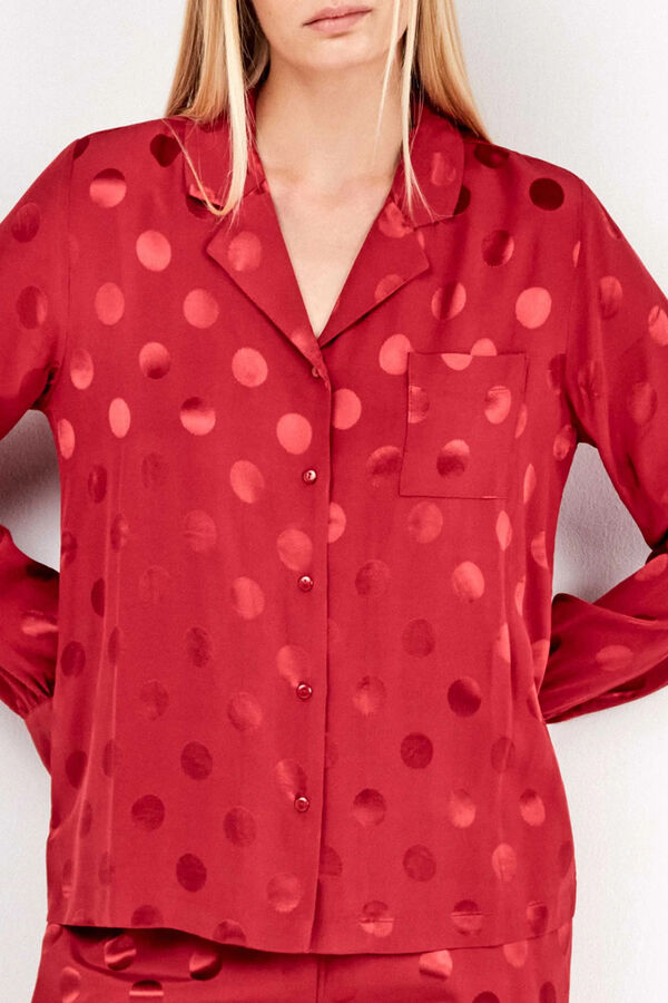 Gisela Pijama camiseiro castanho