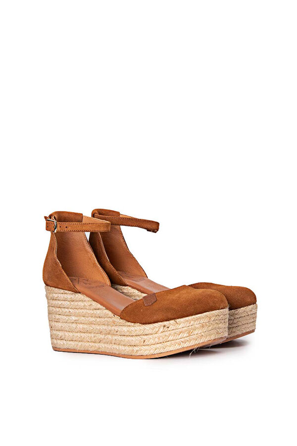 Popa Cu&ntilde;as Cantalar Serraje Cuero marr&oacute;n