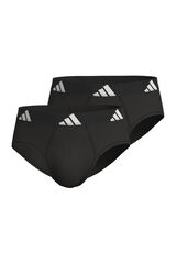 Adidas Pacote com 2 cuecas de algodão Active Flex preto