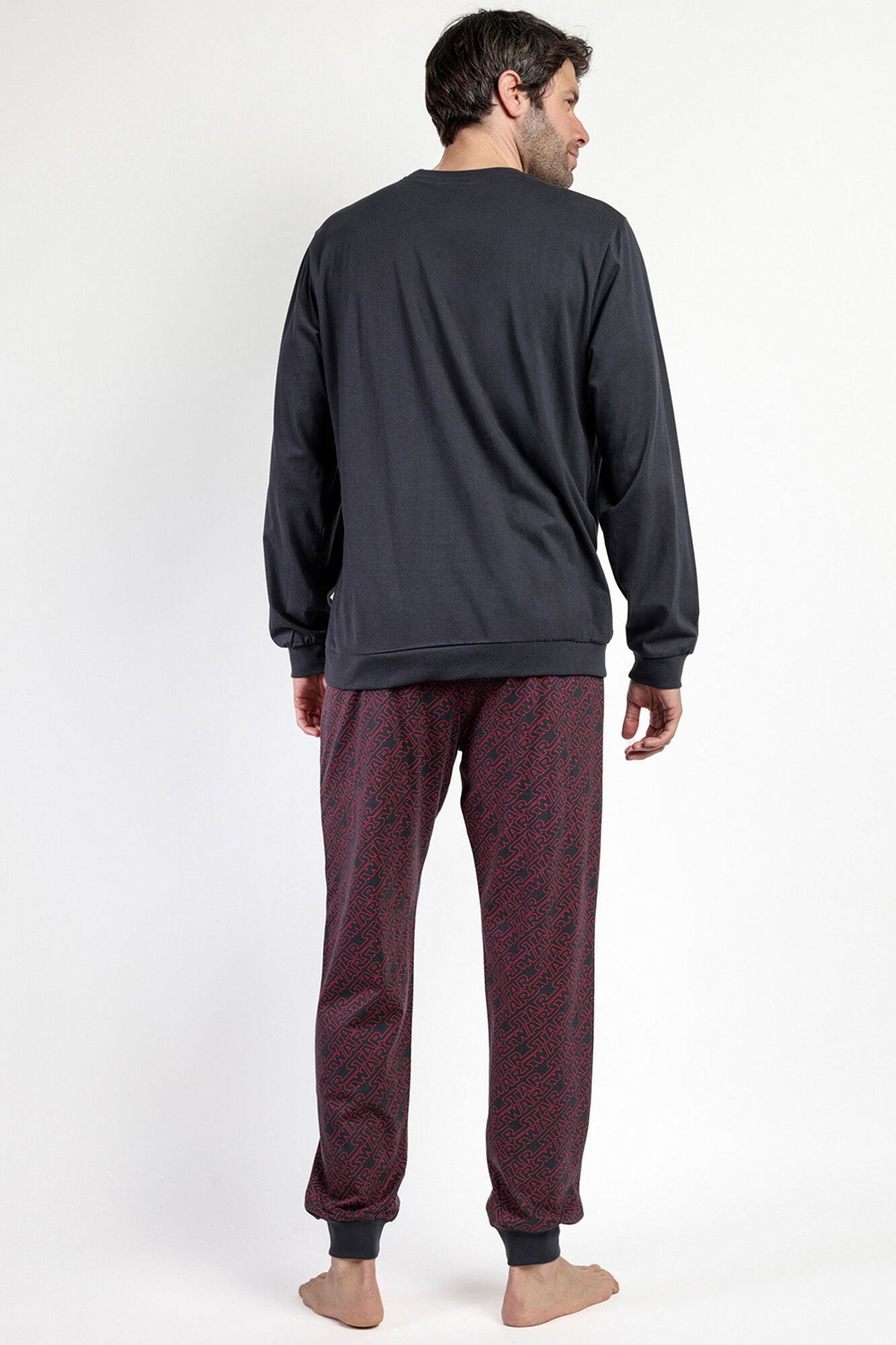 Admas Pijama comprido Star Wars 100% algod&atilde;o para homem