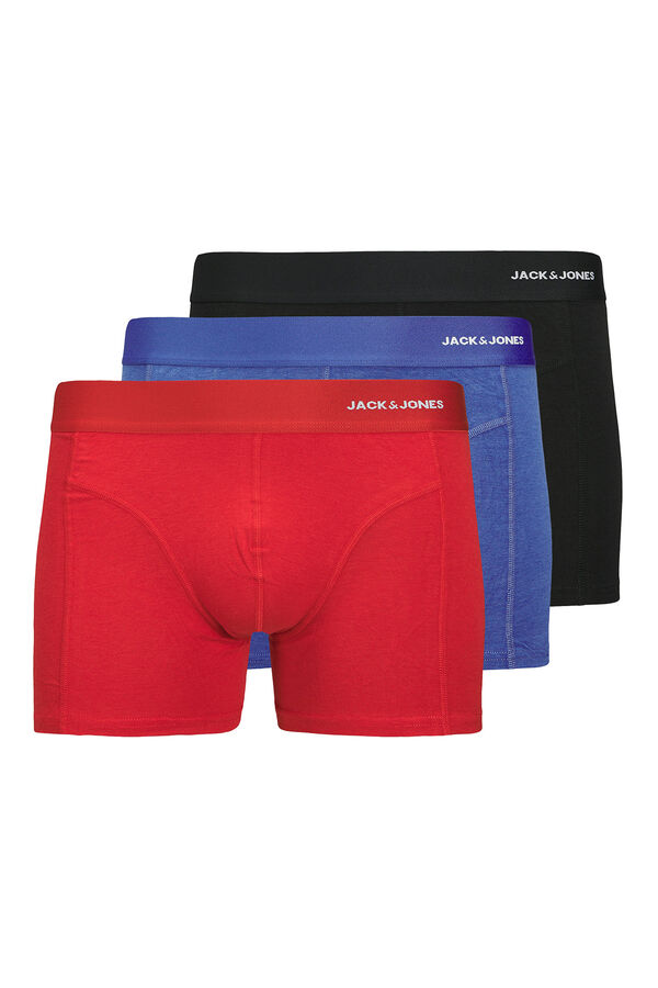 Jack & Jones Pacote 3 Boxer preto