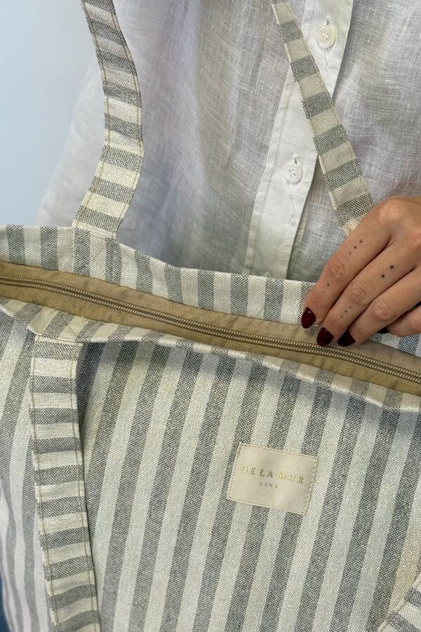 De La Mur Mala Grande Fecho-&eacute;clair Lugris cinzento