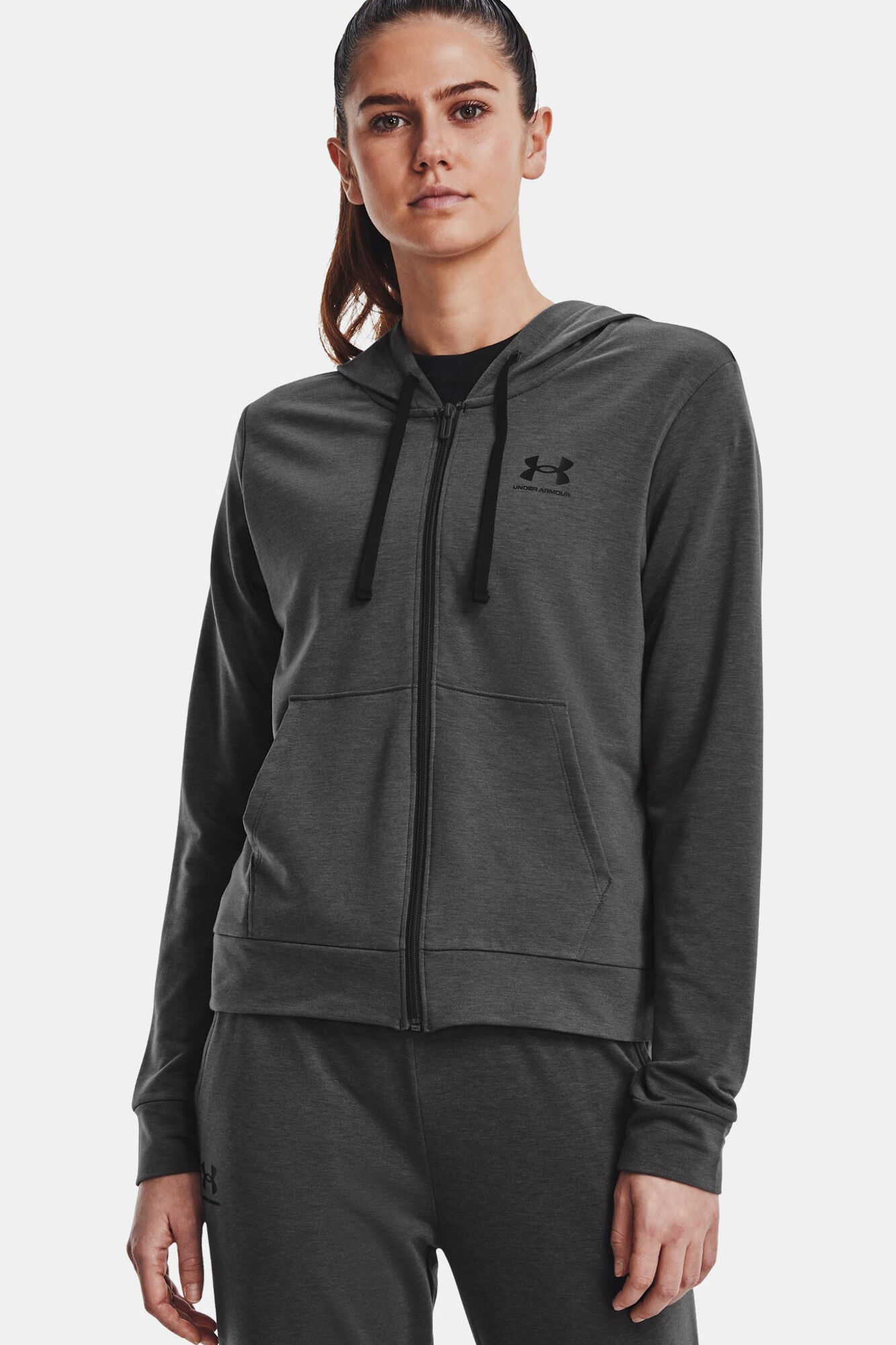Sudadera con capucha y cremallera Women s sweatshirts Cortefiel