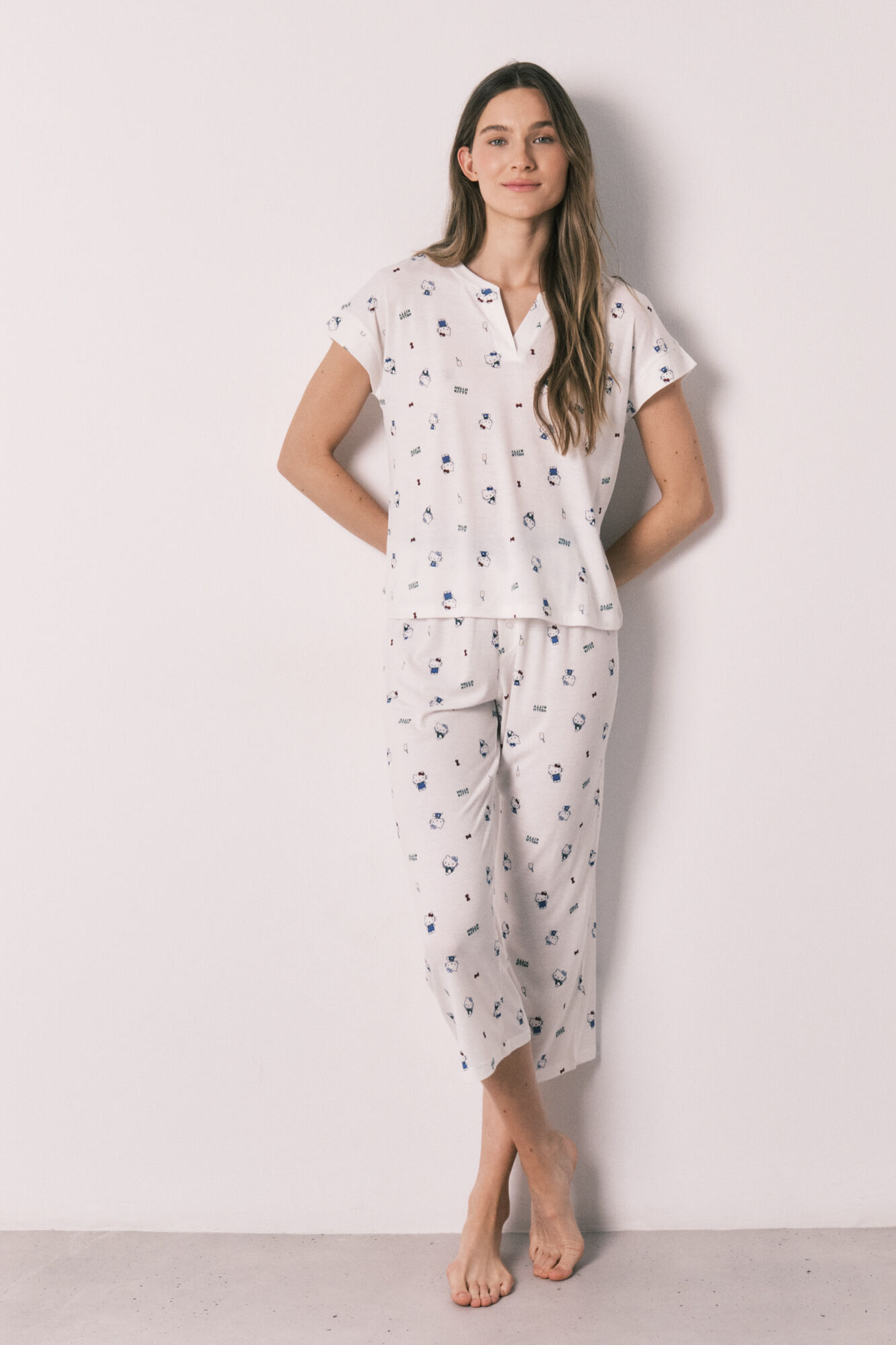 Women'secret Pijama Hello Kitty manga corta