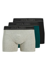 Jack & Jones Pack x3 boxers black