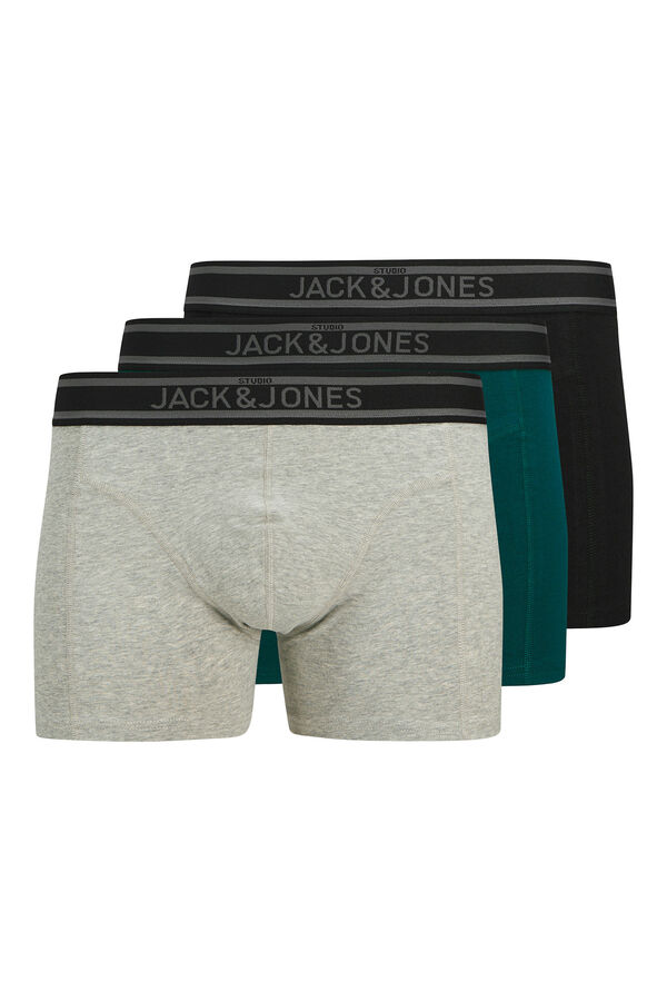 Jack & Jones Pack x3 boxers black
