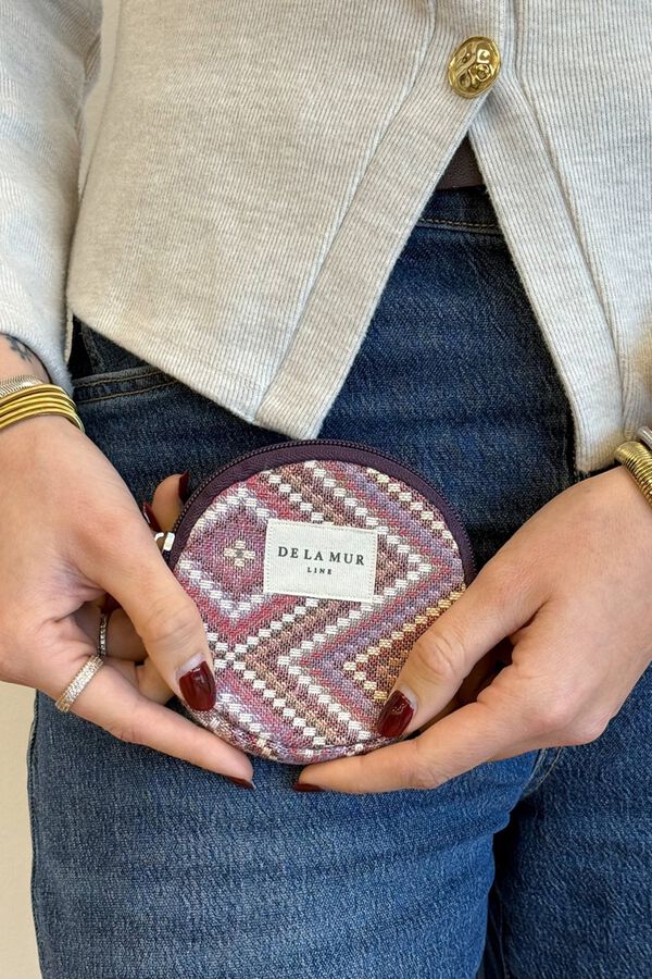 De La Mur Carteira Redonda Nana rosa