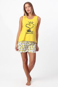 Admas Pijama corto tirantes Snoopy Woodstock