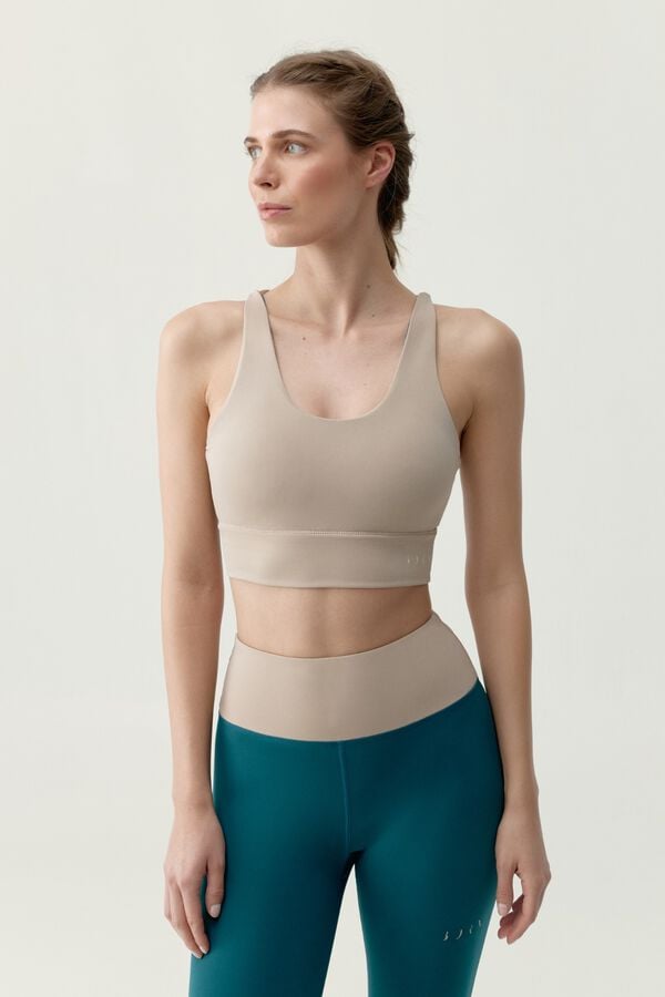 Born Living Yoga Top Sutra verde