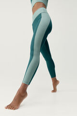 Born Living Yoga Legging Maiko Verde Iceberg/Verde Escuro estampado