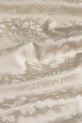 Textura Toalha de mesa resinada jacquard antimanchas castanho