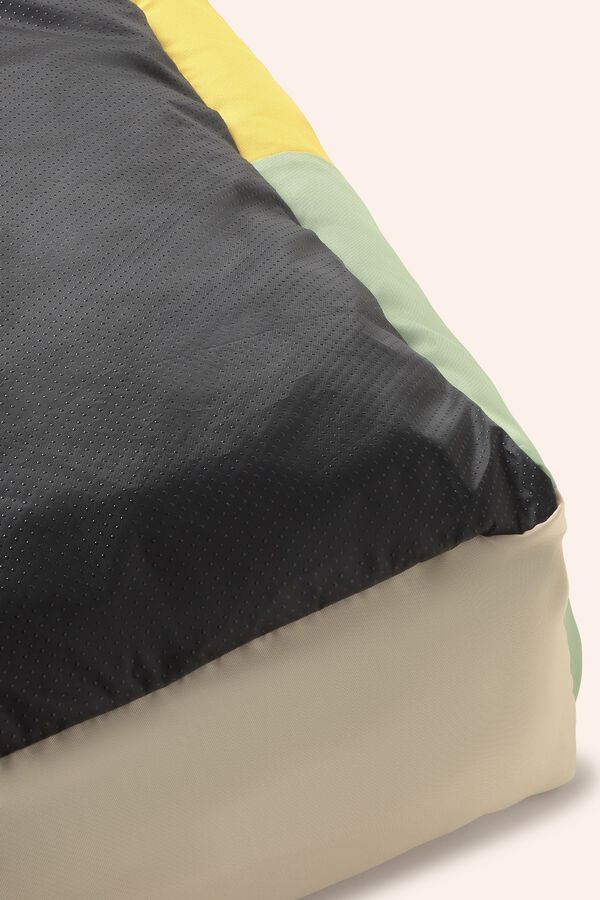 Calma House Almofada para animal de estima&ccedil;&atilde;o Buby turquesa 60x40x12 azul