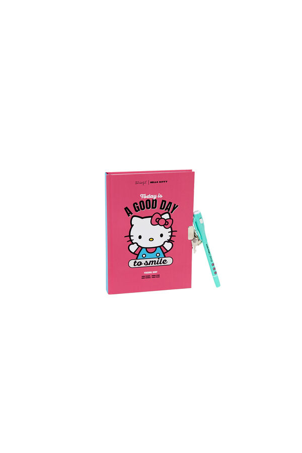 Mr. Wonderful Conjunto de 2 canetas apag&aacute;veis ​​Bo-Bo Hello Kitty - Hello Kitty e Kuromi estampado