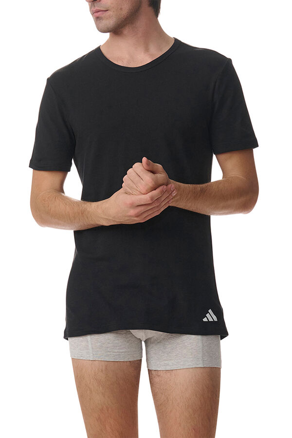 Adidas Pacote com 2 camisetas preto