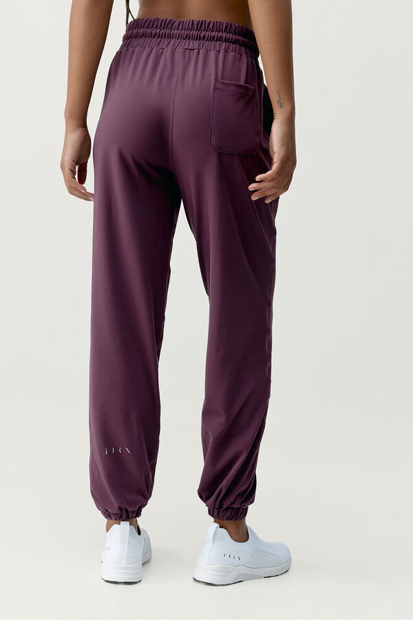 Born Living Yoga Calça de moletom Camille Blue Chalk estampado
