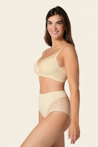 Leonisa Braga faja clásica con control moderado de abdomen y bandas en tul