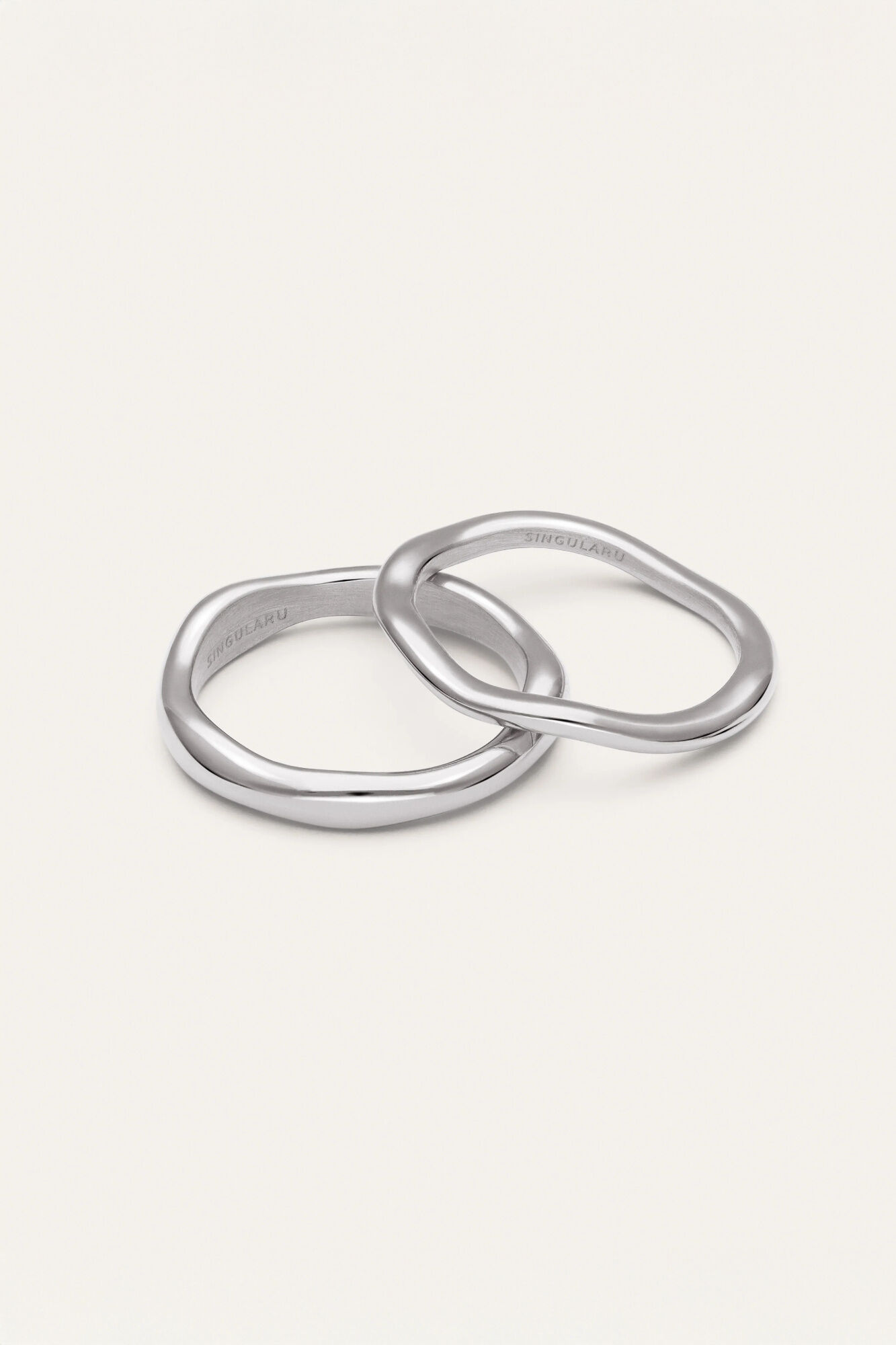 Singularu Pack 2 Anillos Nea Acero