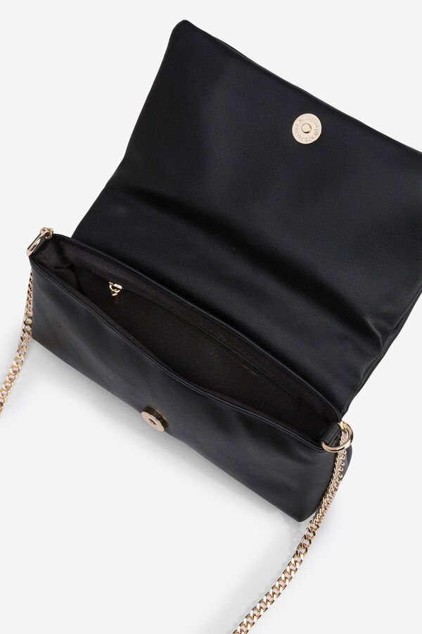 Vilanova Bolsa transversal acolchoada preto