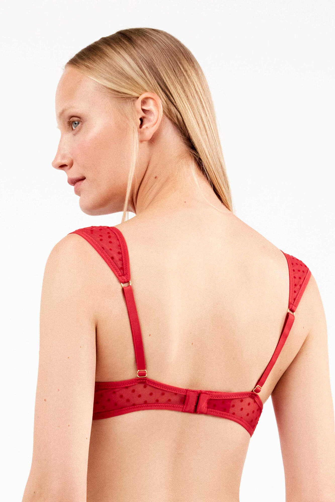 Gisela Sujetador push up en tul plumetti