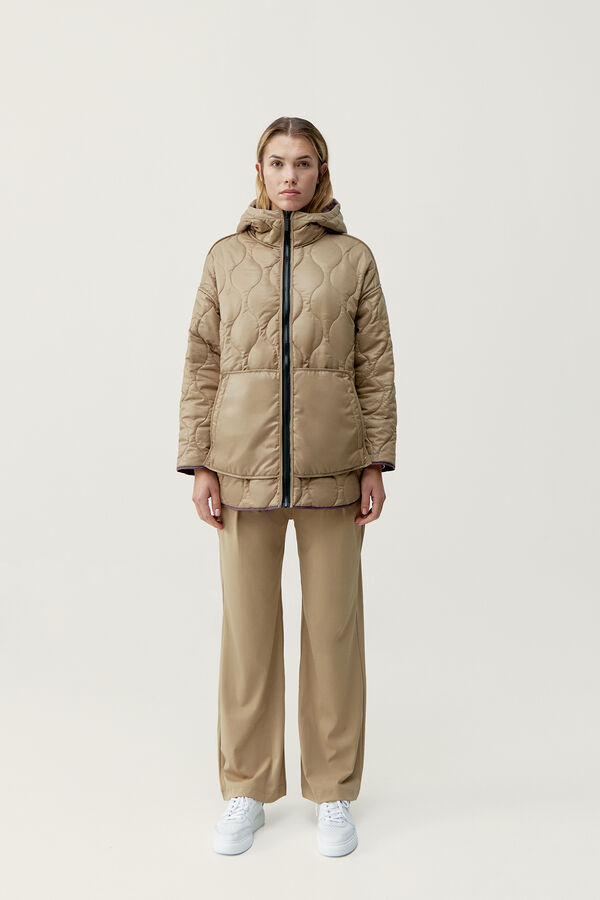 Born Living Yoga Jacket Ashley Beet Plant/ Stick printed