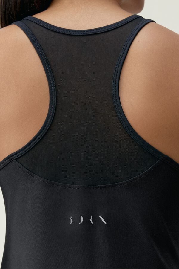 Born Living Yoga T-shirt Kiava preta preto