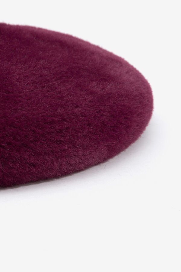 Vilanova Boina de lana rojo