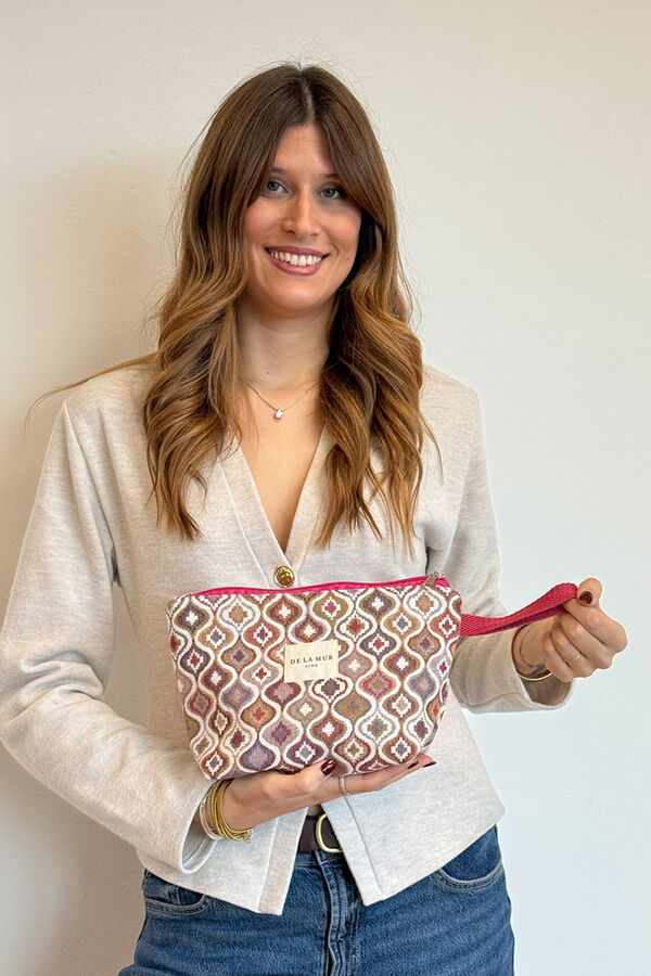 De La Mur Necessaire Grande Onda estampado