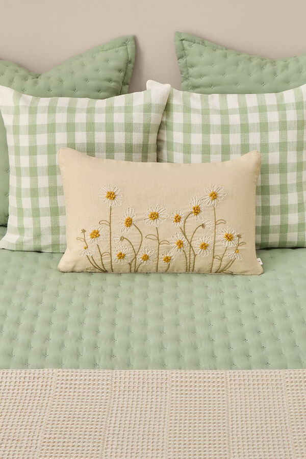 Textura Reversible plain quilt beige