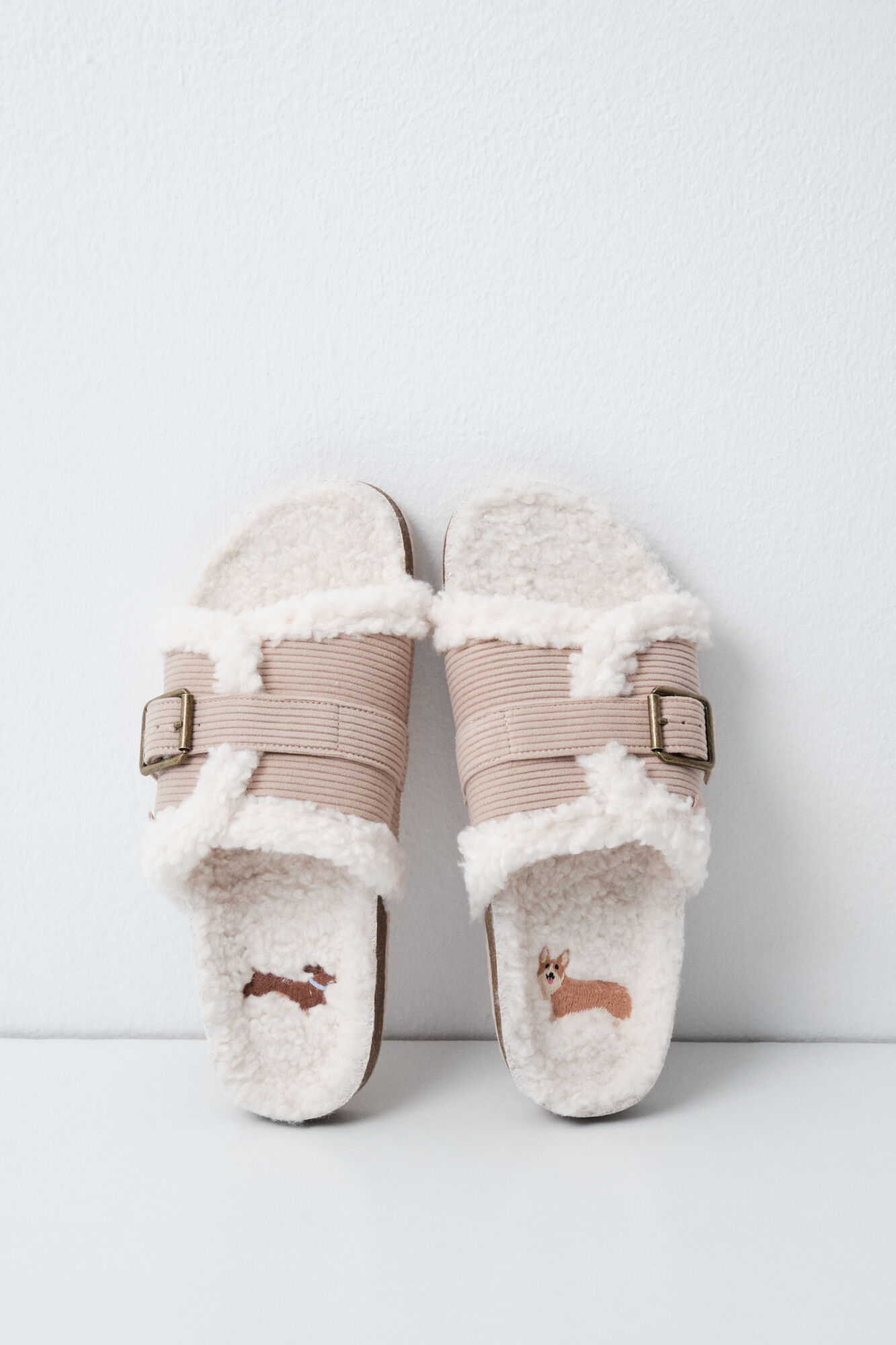Women'secret Zapatillas casa borreguito