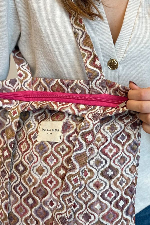 De La Mur Mala Pequena Fecho-&eacute;clair Onda estampado