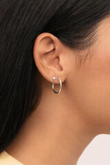 Singularu Pendiente Suelto Guidance Plata gris