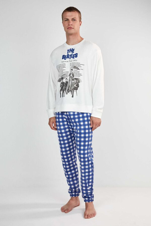 Gisela Conjunto de pijama para homem bege
