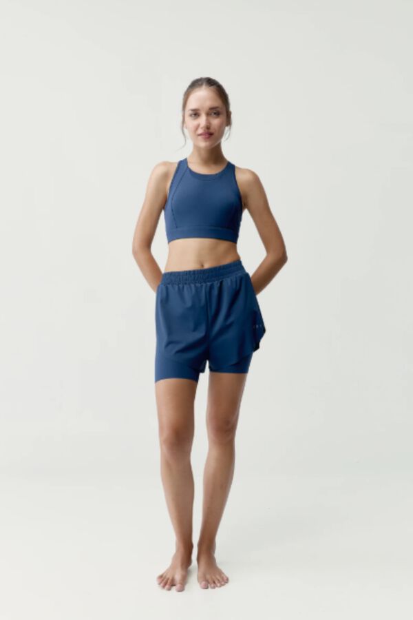 Born Living Yoga Top desportivo Bikila azul-marinho azul