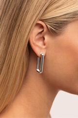 Singularu Pendientes Single Pipe gris