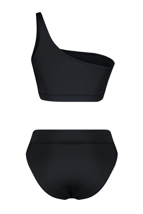 Trendyol Biqu&iacute;ni reto com costas fechadas preto