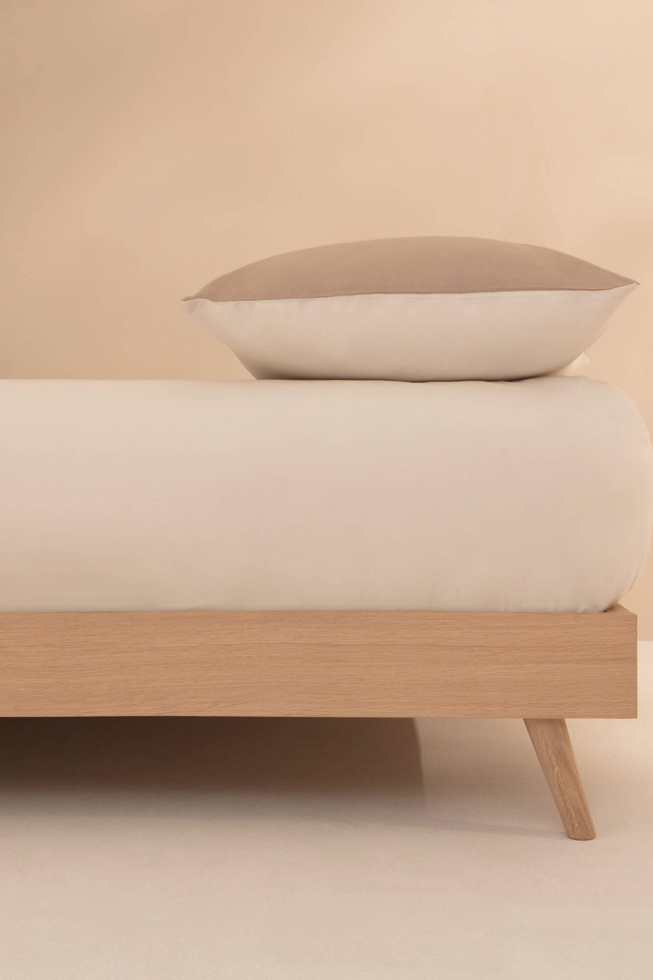 Textura Len&ccedil;ol de baixo algod&atilde;o percal. Cama 180-200 cm.