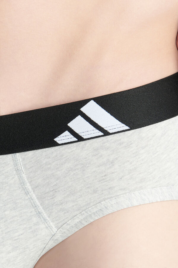Adidas Pacote com 2 cuecas de algodão Active Flex estampado