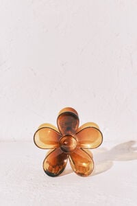 Women'secret Mola de cabelo em forma de flor marrom