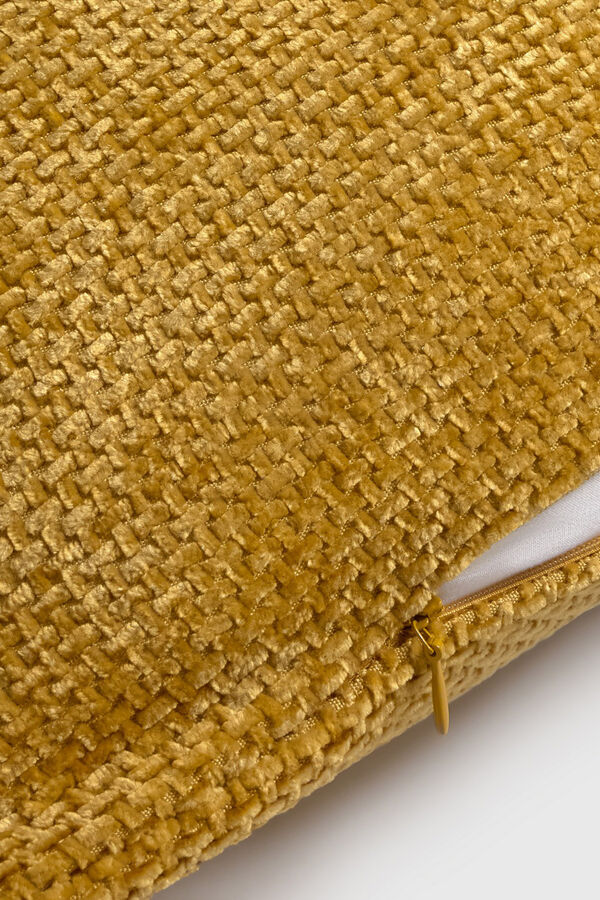 Textura Capa de almofada em chenille com textura estampado
