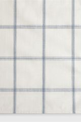 Textura Toalha de mesa resinada anti-manchas aos quadrados azul