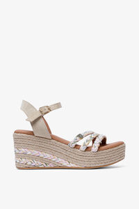 Popa Sand&aacute;lia cunha baixa Albany em algod&atilde;o