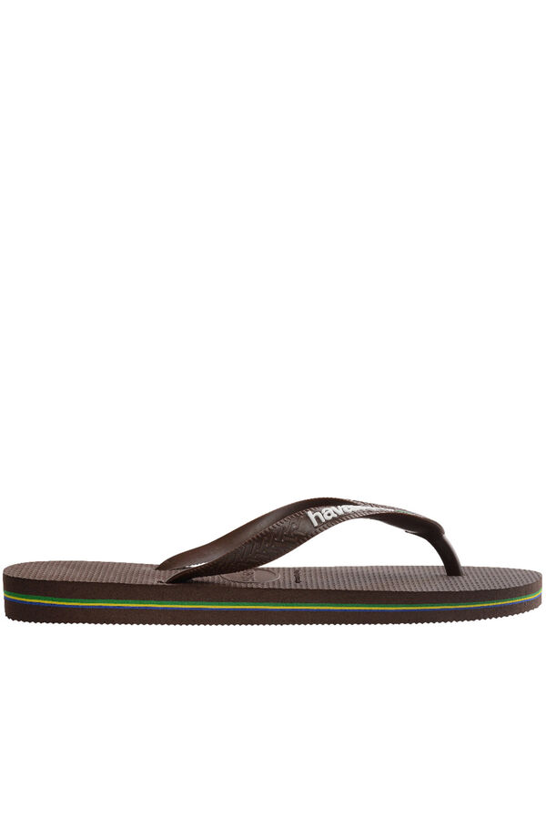 Havaianas Chanclas Hav. Brasil Logo Marron marrón