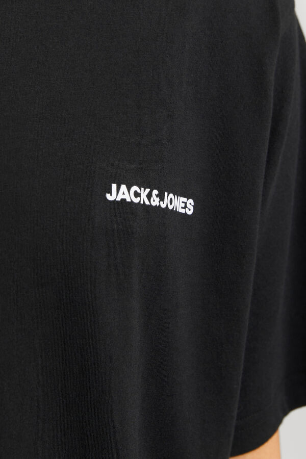 Jack & Jones Pacote de T-shirt e calça preto