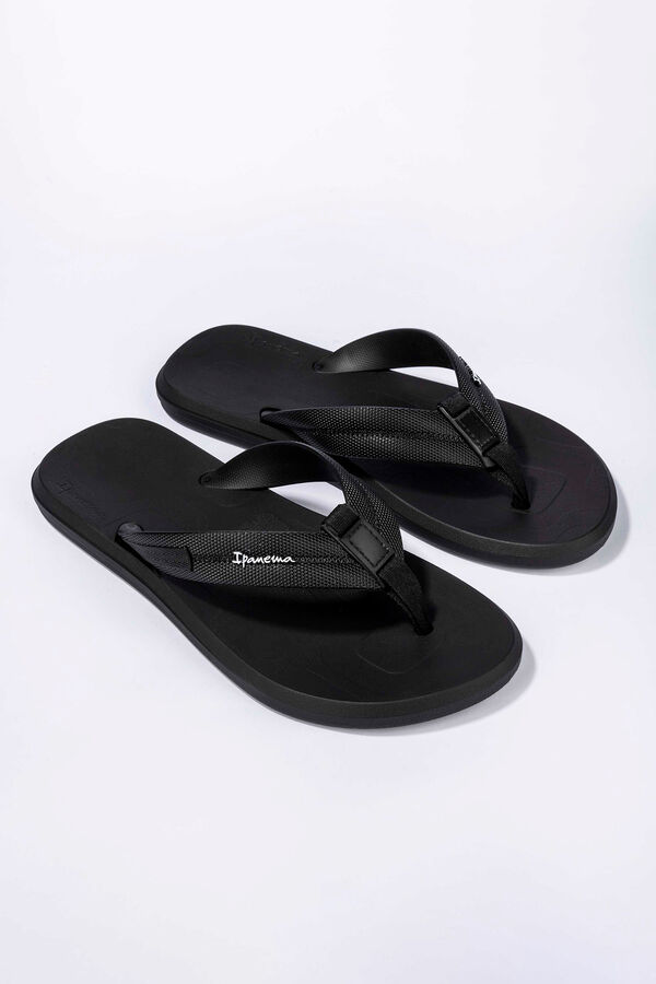 Ipanema Chinelo de tira larga preto