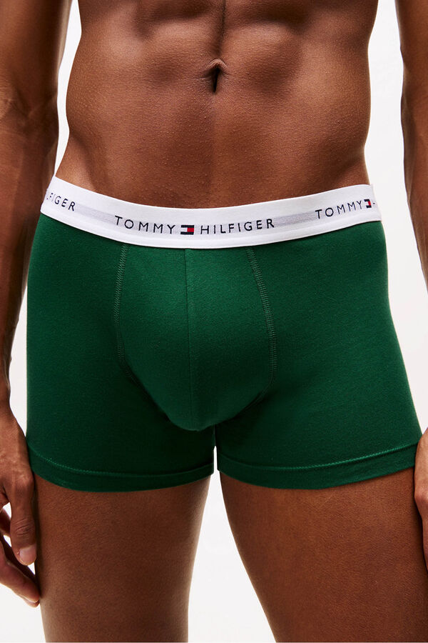 Tommy Hilfiger Pacote com 3 Boxers de Algodão estampado