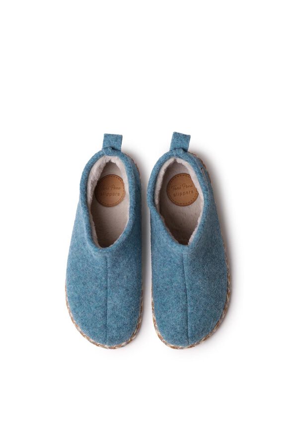Toni Pons Bota de feltro feminina azul