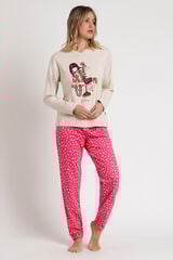 Admas Pijama Pijama A bege